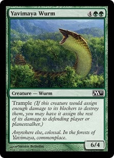 Yavimaya Wurm (M11-C)