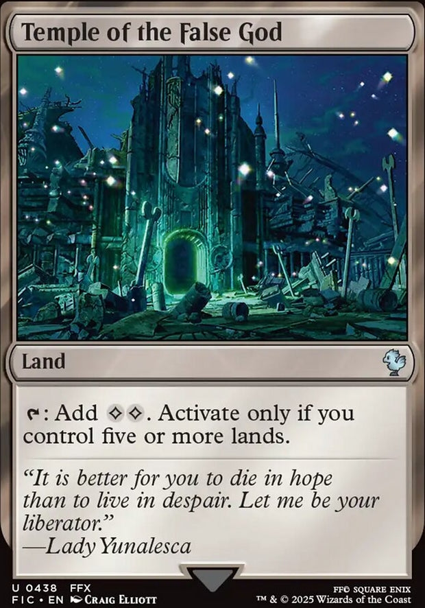 Temple of the False God [ #0438 ] (FIC-U)