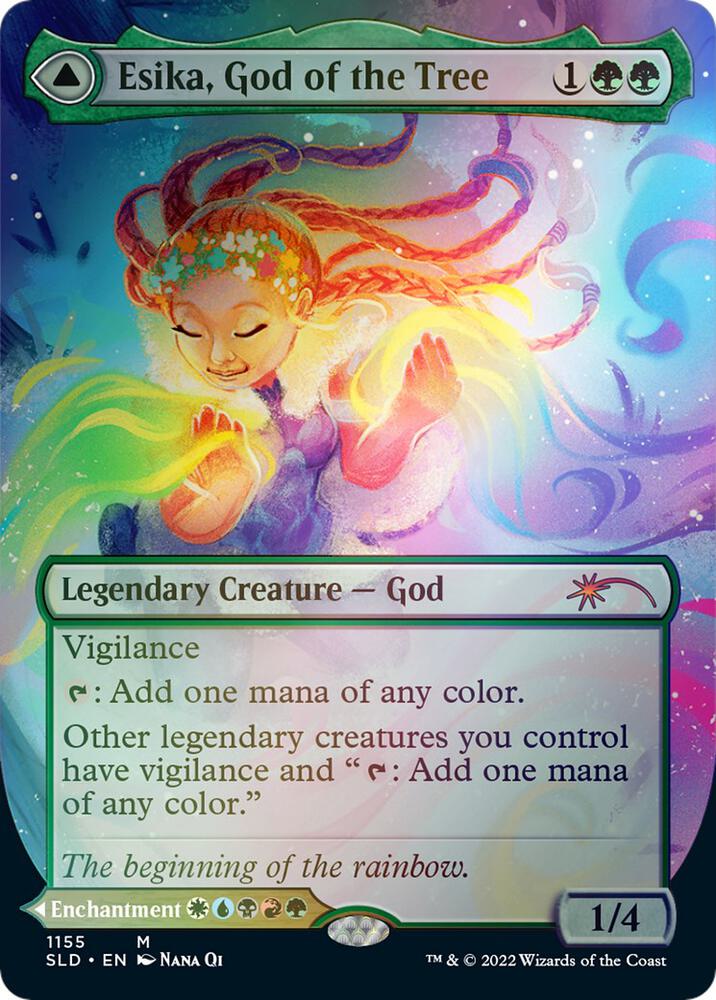 Esika, God of the Tree // The Prismatic Bridge [#1155](SLD-M-FOIL)