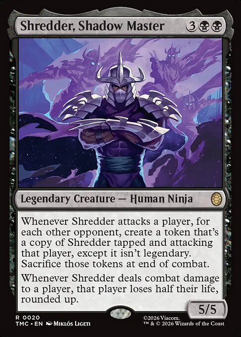 Shredder, Shadow Master [ #0020 ] (TMC-R)