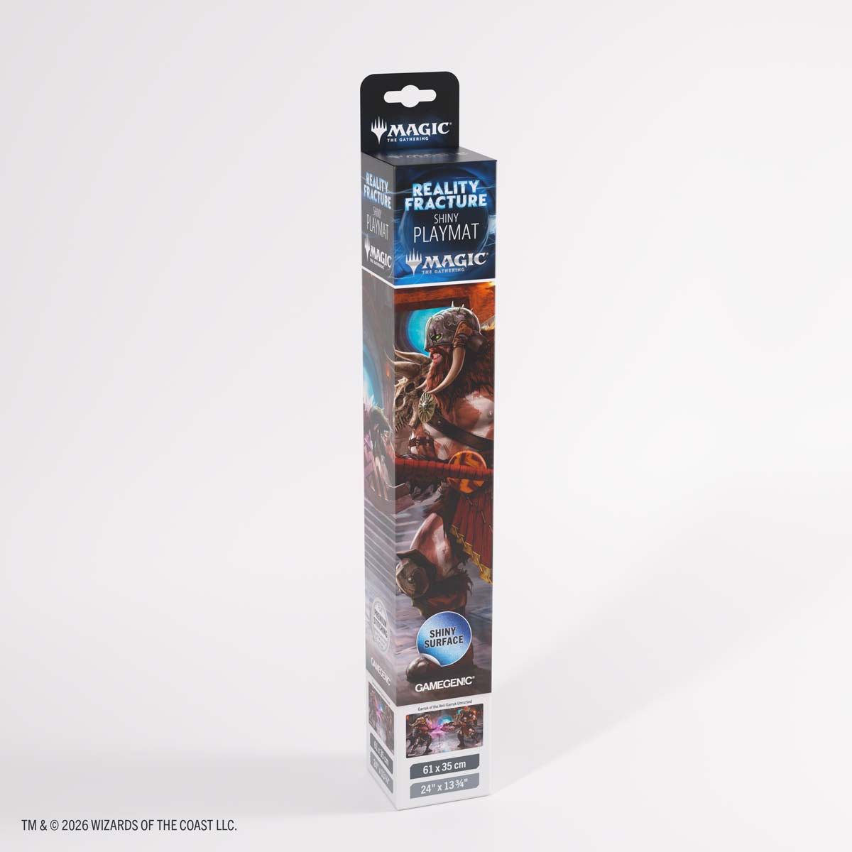 GameGenic: Shiny Playmat - MTG: Reality Fracture - Garruk of the Veil/Garruk Uncursed