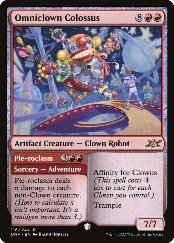 Omniclown Colossus // Pie-roclasm (UNF-R-FOIL)