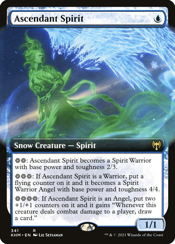 Ascendant Spirit [Extended Art #341] (KHM-R-FOIL)