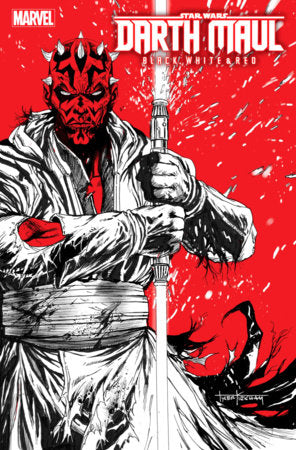 STAR WARS: DARTH MAUL - BLACK, WHITE & RED