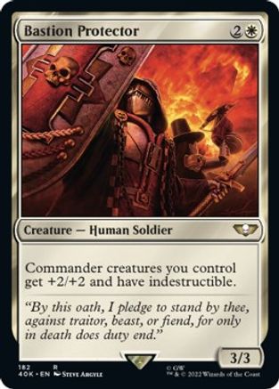 Bastion Protector [#182] (40K-R)