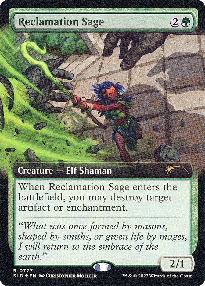 Reclamation Sage [#0777] [Extended Art] (SLD-M-FOIL)