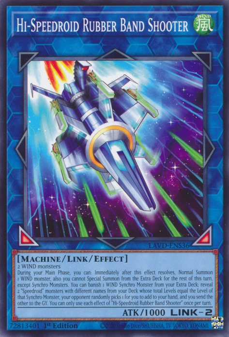 Hi-Speedroid Rubber Band Shooter (LAVD-ENS36)