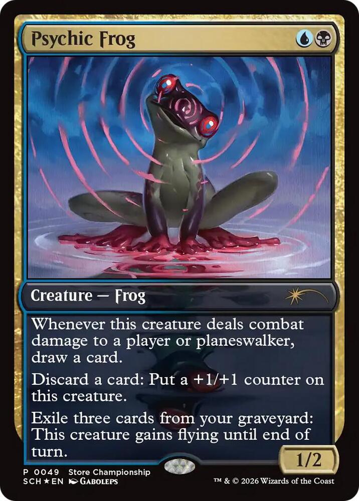 Psychic Frog [ #0049 ] (SCH-R-FOIL)