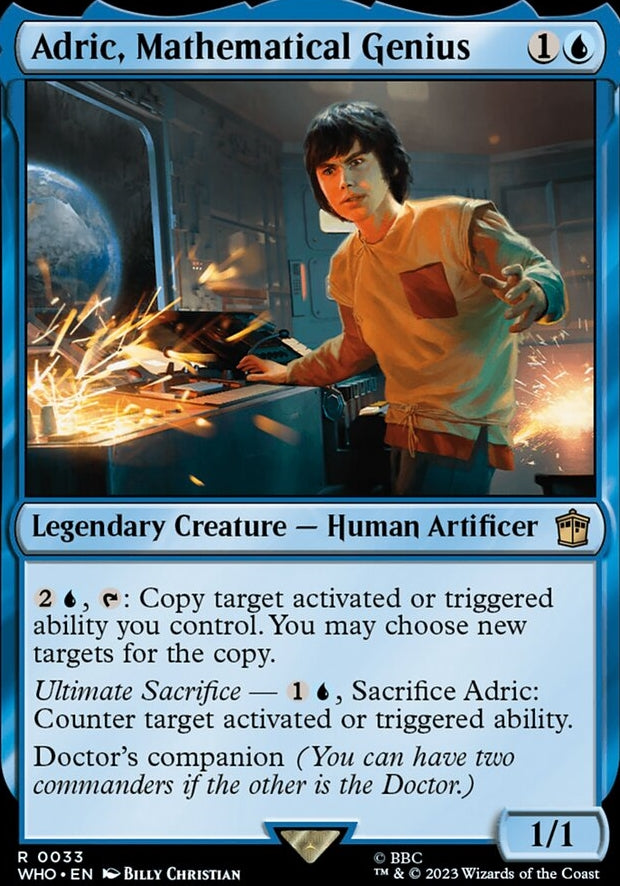 Adric, Mathematical Genius [