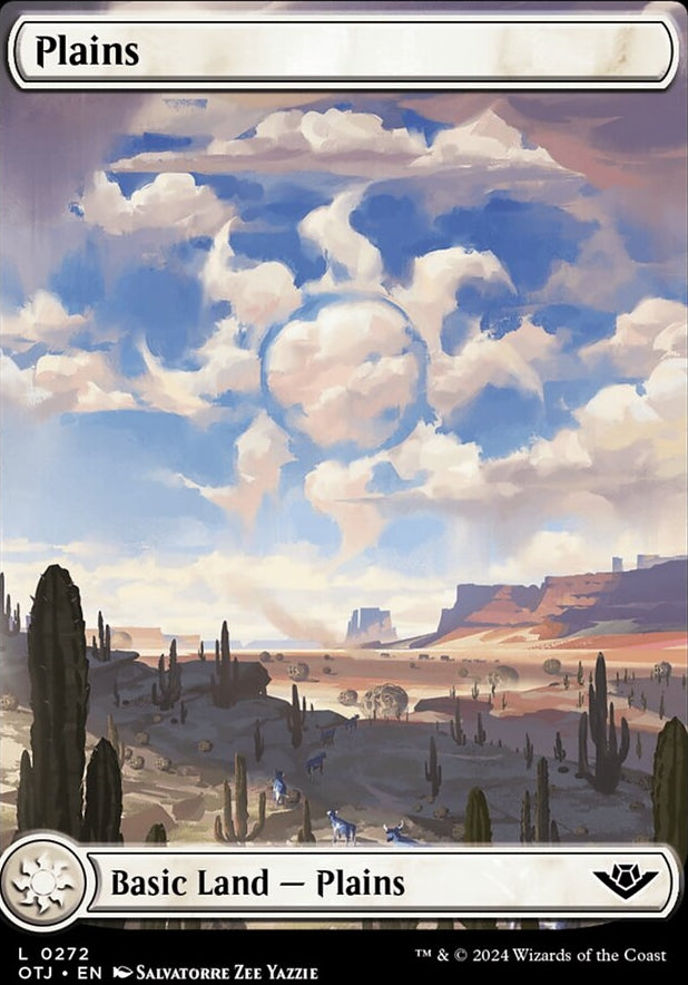 Plains [#0272 Full Art] (OTJ-C-FOIL)