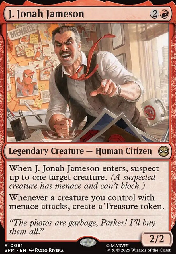 J. Jonah Jameson [ #0081 ] (SPM-R)
