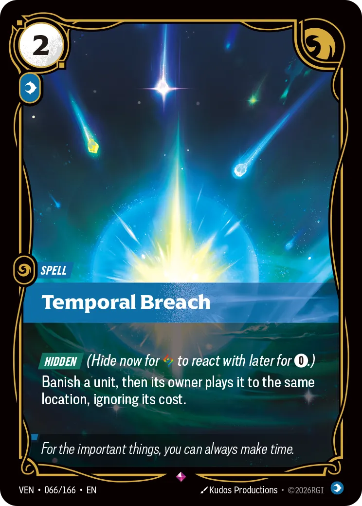 Temporal Breach - 066/166 (VEN) Rare