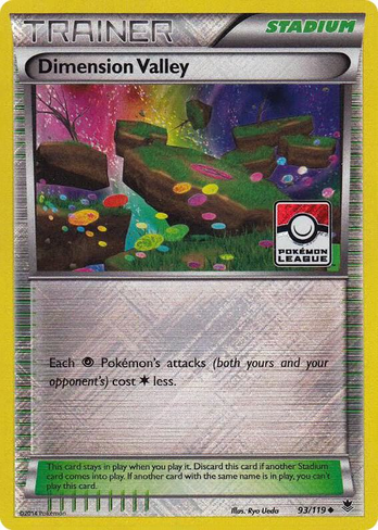Dimension Valley - 093/119 (PR) Promo - Light Play Reverse Holofoil