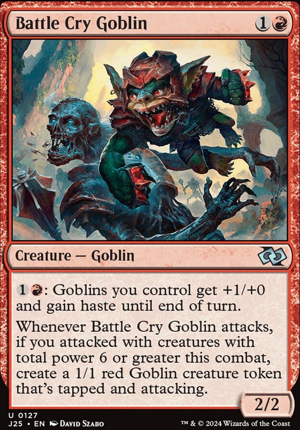 Battle Cry Goblin [#0127] (J25-U)