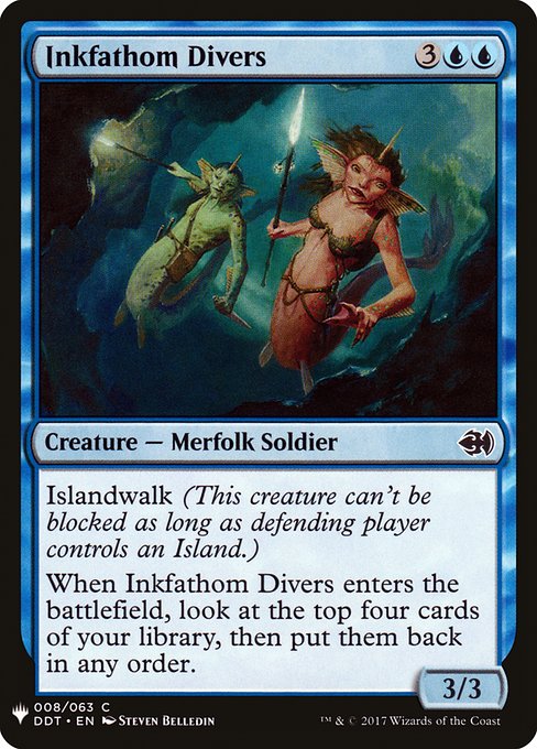 Inkfathom Divers [Mystery Booster #0405] (DDT-C)