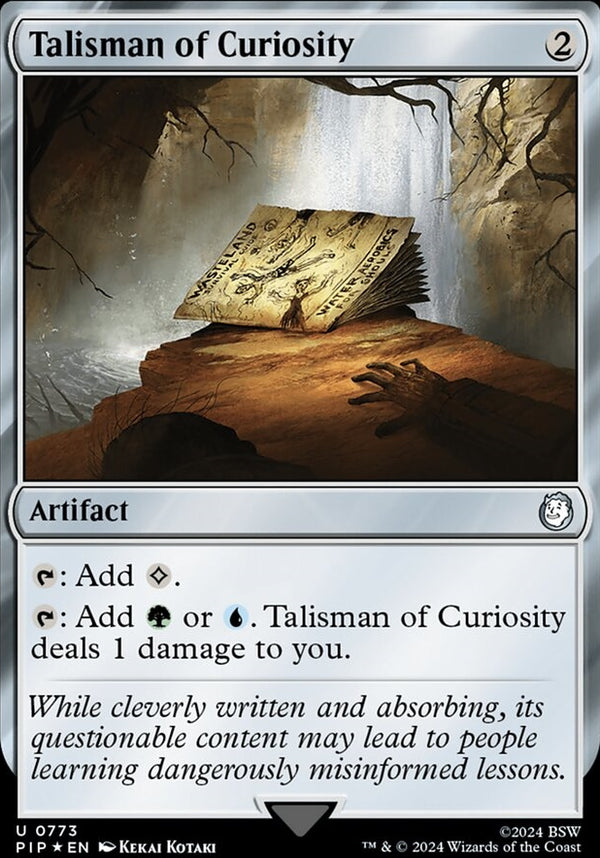 Talisman of Curiosity [#0773 Surge Foil] (PIP-U)