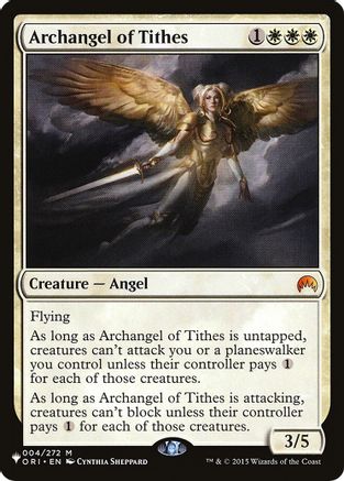 Archangel of Tithes (ORI-M-FOIL-LIST)