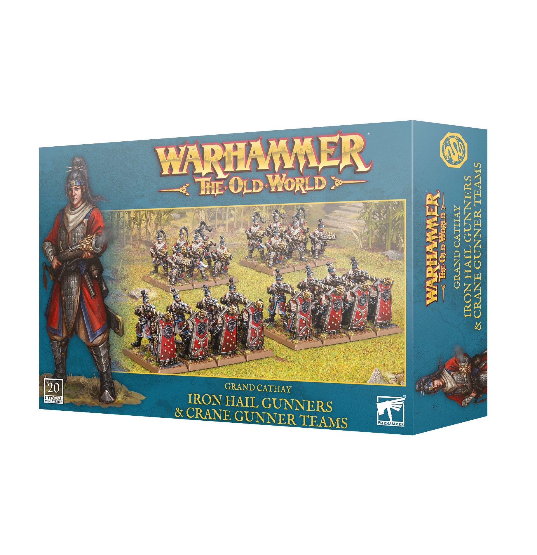Warhammer The Old World: Grand Cathay - Iron Hail Gunners & Crane Gunner Teams