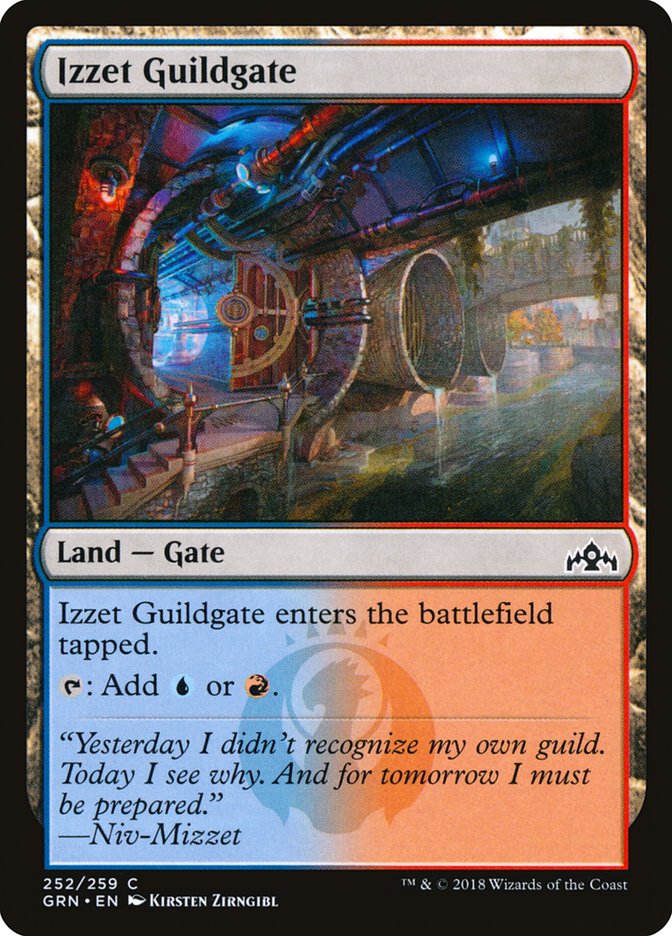 Izzet Guildgate (252) (GRN-C)