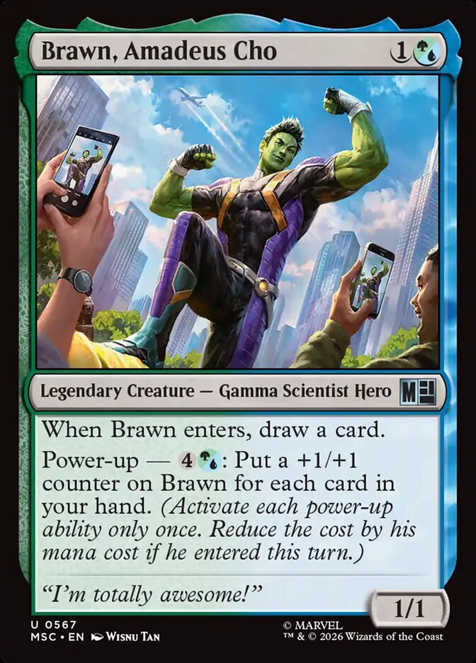 Brawn, Amadeus Cho [ #0567 ] (MSC-U)