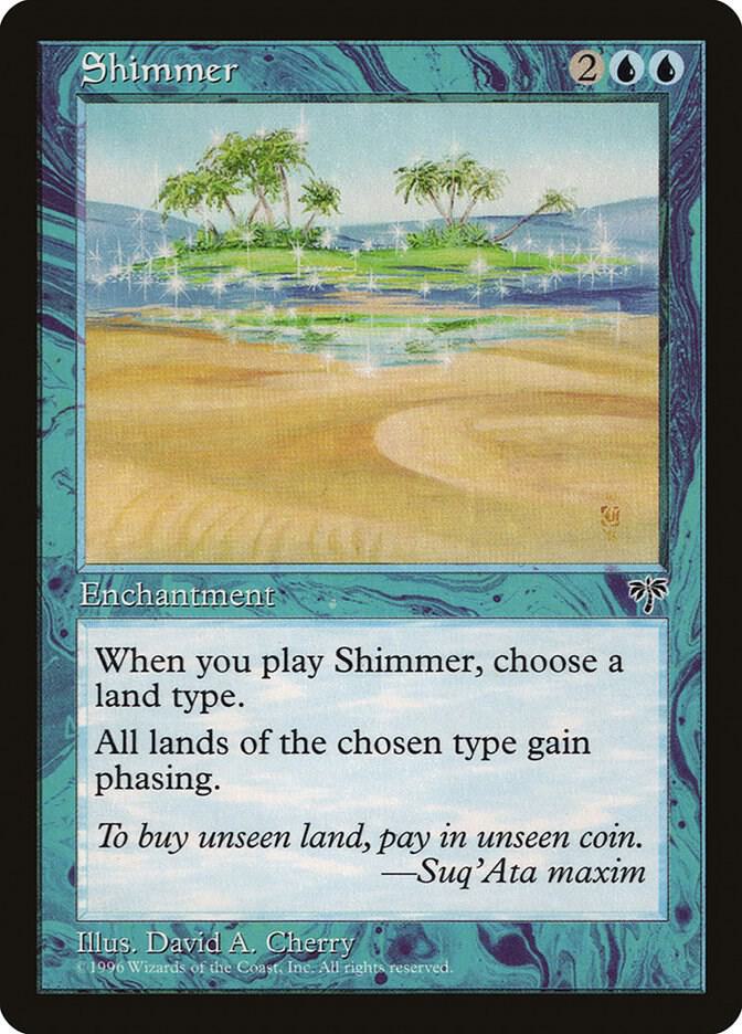 Shimmer (MIR-R) Moderate Play