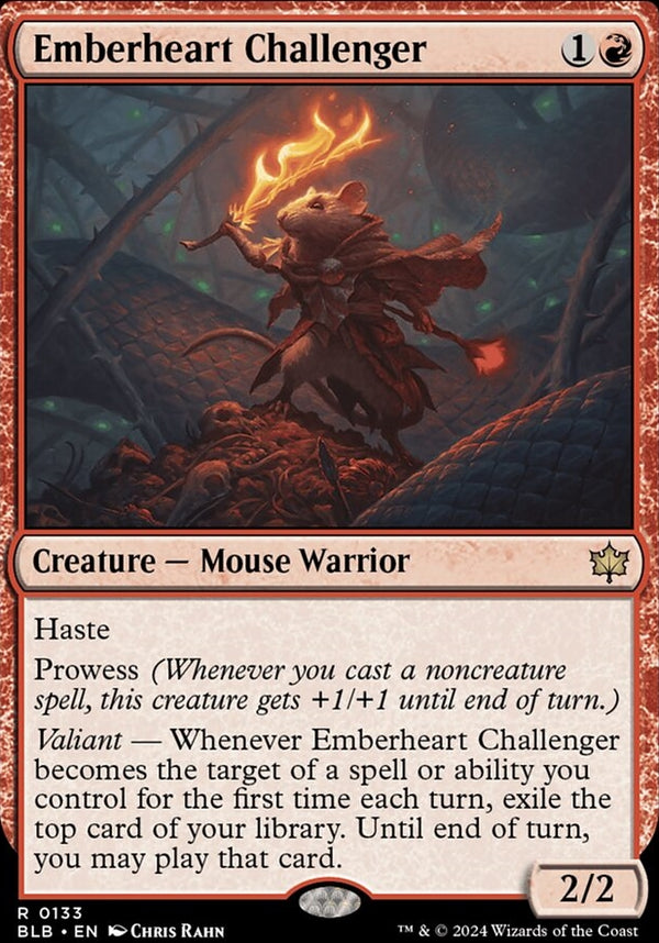 Emberheart Challenger [#0133] (BLB-R-FOIL)