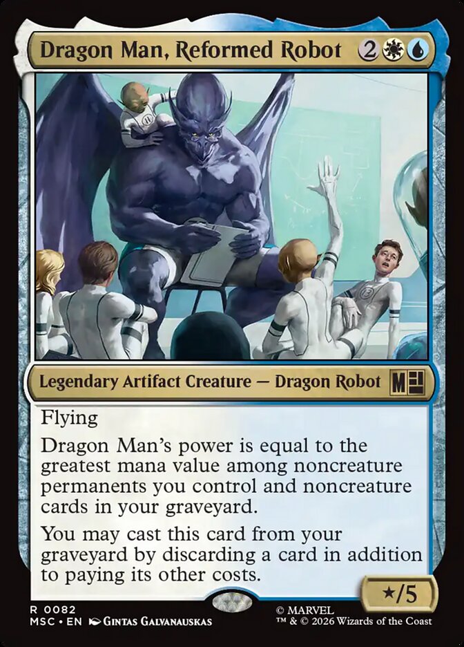Dragon Man, Reformed Robot [ #0082 Surge Foil ] (MSC-R)