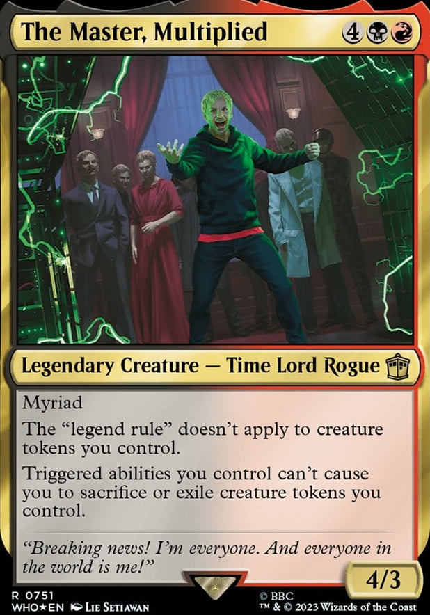 The Master, Multiplied [#0751 Surge Foil] (WHO-R)
