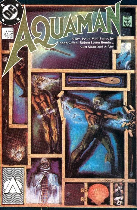 Aquaman (1989 Series) #1 (9.4)