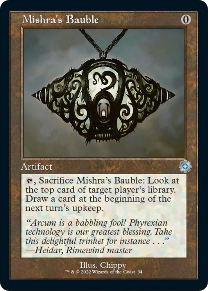 Mishra's Bauble (BRR-U-FOIL)
