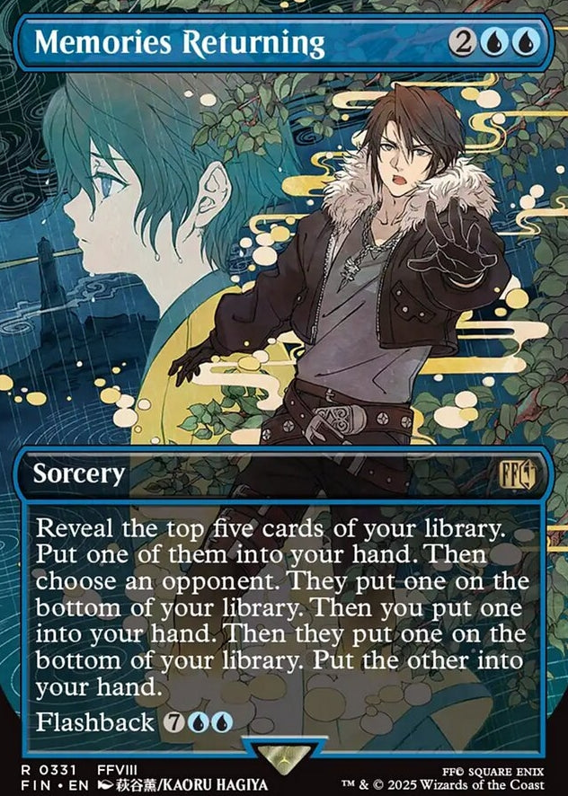 Memories Returning [ #0331 Borderless Alternate Art ] (FIN-R)