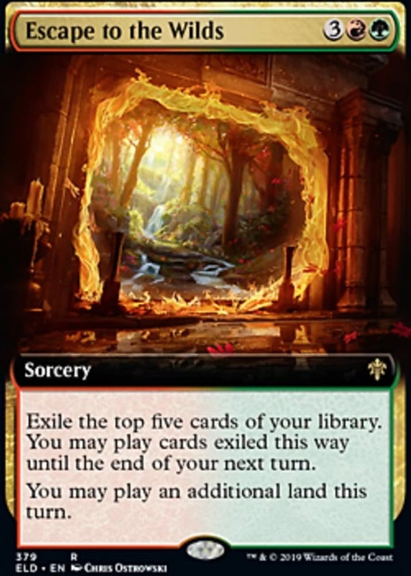 Escape to the Wilds [#379 Extended Art] (ELD-R)