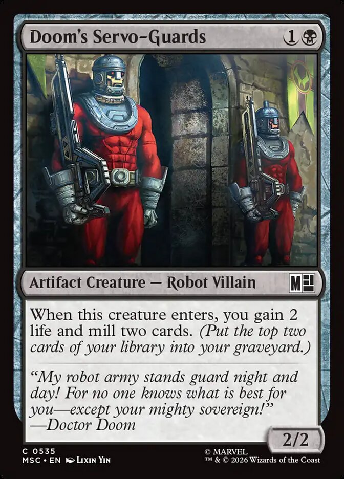 Doom's Servo-Guards [ #0535 ] (MSC-C)