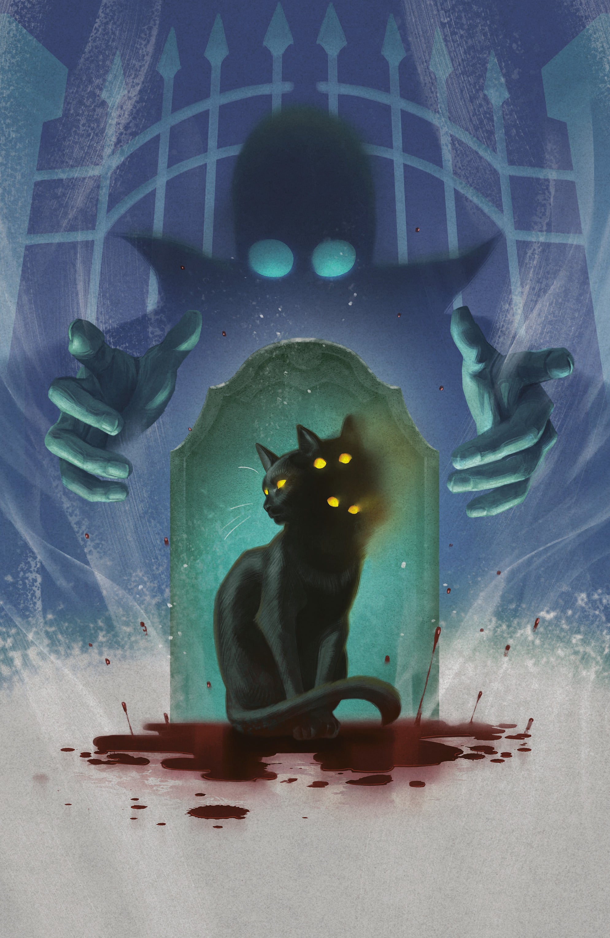 Stuff of Nightmares: The Cat in the Coffin #1 B Variant (Dressed, Murakami)