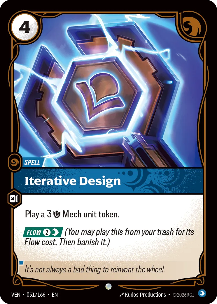 Iterative Design - 051/166 (VEN) Common