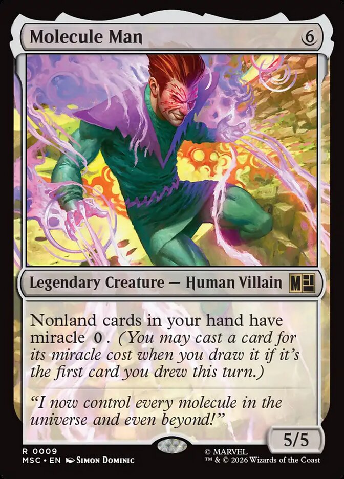 Molecule Man [ #0009 Surge Foil ] (MSC-R)