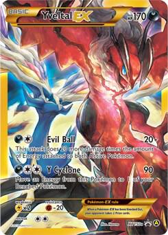Yveltal EX - XY150a (XY:PR) Alternate Art Promo - Damaged Holofoil