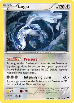 Lugia (78/124) Reverse Holofoil