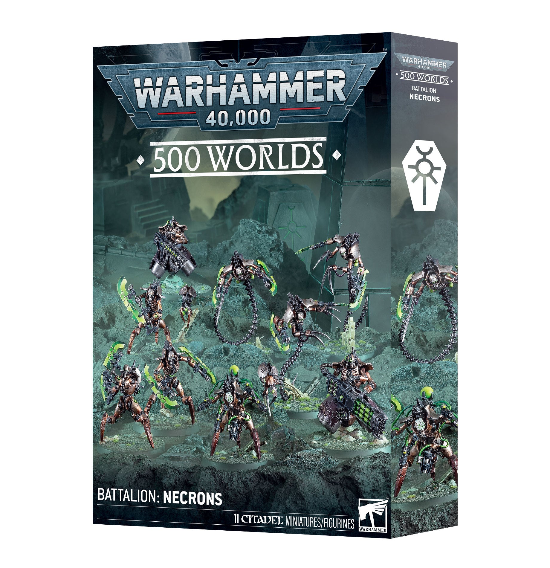 40K: Necrons - 500 Worlds Battalion (Release Date: 01.24.26)