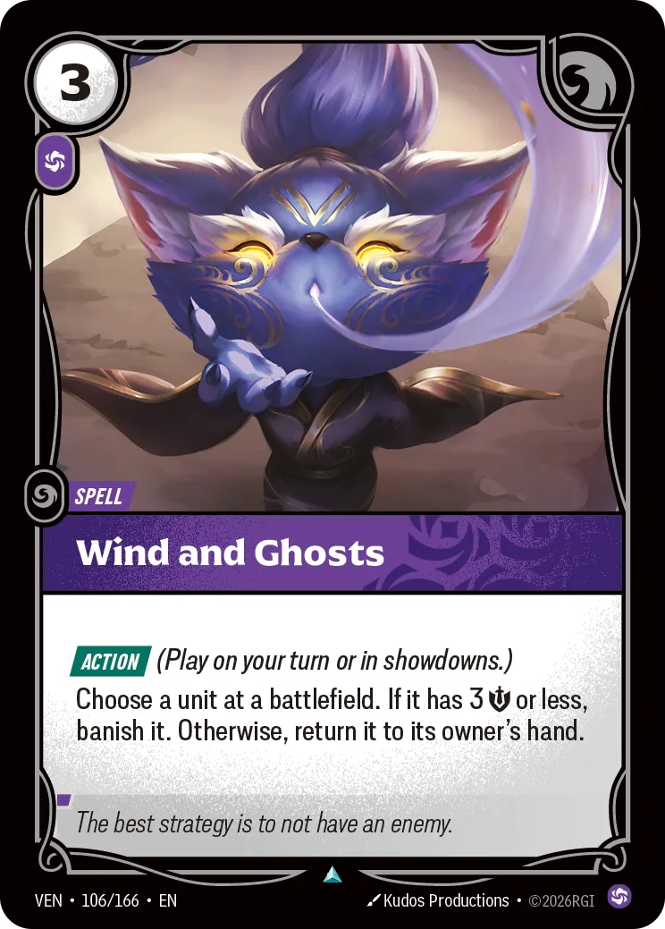 Wind and Ghosts - 106/166 (VEN) Uncommon
