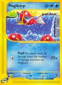 Magikarp  - 118/165 (EX) Common Light Play Reverse Foil