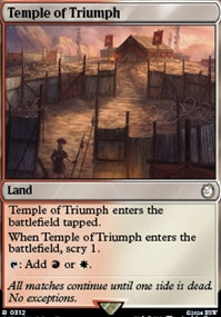 Temple of Triumph [#0312] (PIP-R-FOIL)