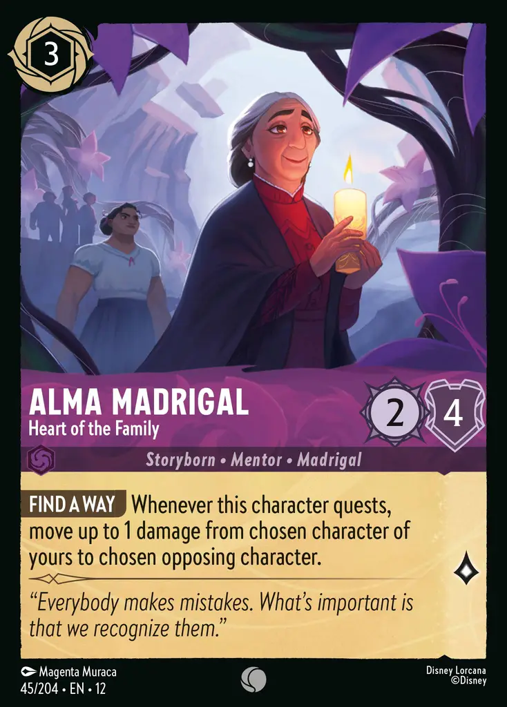 Alma Madrigal - Heart of the Family (045/204 - Wilds Unknown) Common