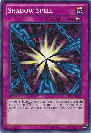 Shadow Spell (BP01-EN092) Common - Near Mint 1st Edition