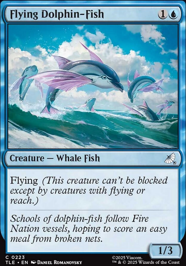 Flying Dolphin-Fish [ #0223 ] (TLE-C)