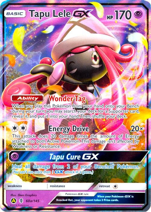 Tapu Lele GX - 60a/145 (PR) Promo - Near Mint Holofoil