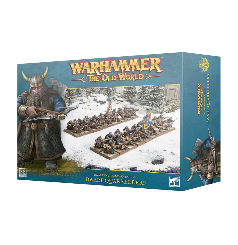 Warhammer The Old World: Dwarfen Mountain Holds - Dwarf Quarrelers