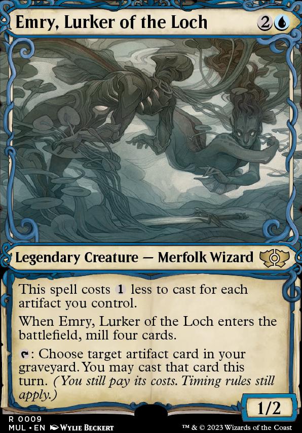 Emry, Lurker of the Loch [#0009 Showcase] (MUL-R-FOIL)