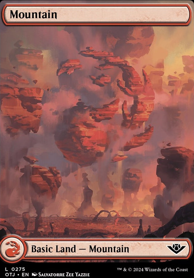 Mountain [#0275 Full Art] (OTJ-C)