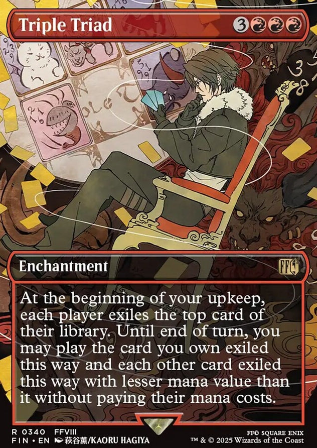 Triple Triad [ #0340 Borderless Alternate Art ] (FIN-R)